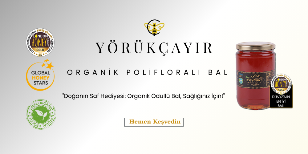 Organik Polifloralı Bal