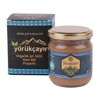 Organik Arı Sütü Bal Propolis Karışım Yörükçayır